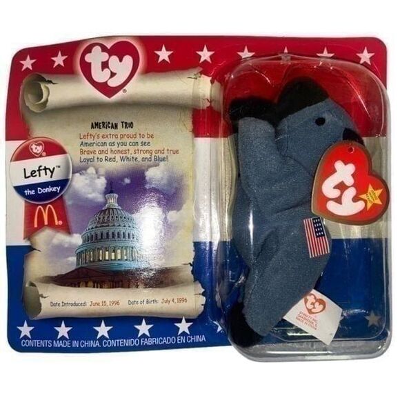 2000 Ty Teenie Beanie Babies X McDonald’s - American Trio - Picture 4 of 5